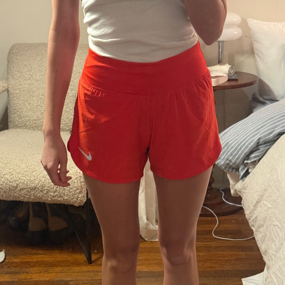 Nike Women's Bright Red Athletic Shorts